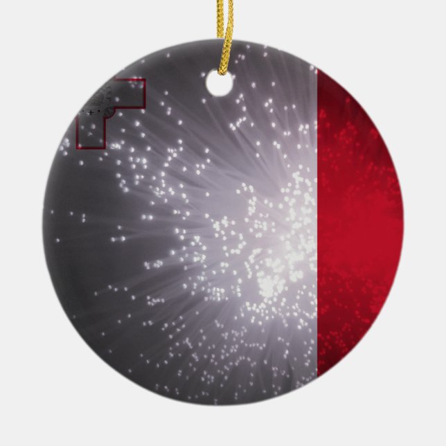 Adorno De Cerámica Malta (Frente)