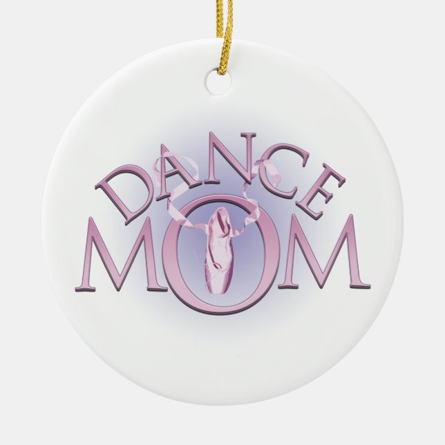Adorno De Cerámica Mamá de la danza (Frente)