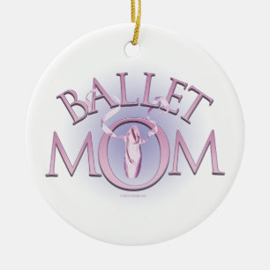 Adorno De Cerámica Mamá del ballet