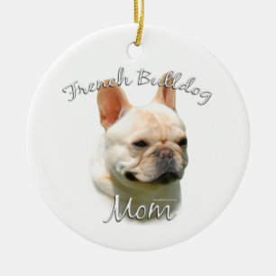 Adorno De Cerámica Mamá del Bulldog francés 2