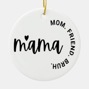 Adorno De Cerámica Mamá, Esposa Mamá Amiga, Día de la Madre, Regalo p