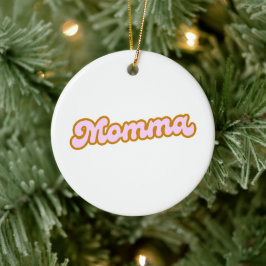 Adorno De Cerámica Mamá | Mamá Rosa Linda