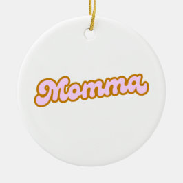 Adorno De Cerámica Mamá | Mamá Rosa Linda