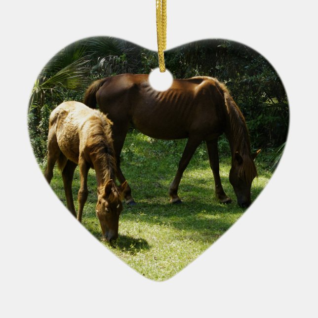 Adorno De Cerámica Mamá y bebé (Frente)