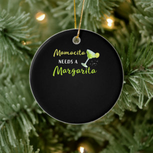 Adorno De Cerámica Mamacita Necesita A Margarita