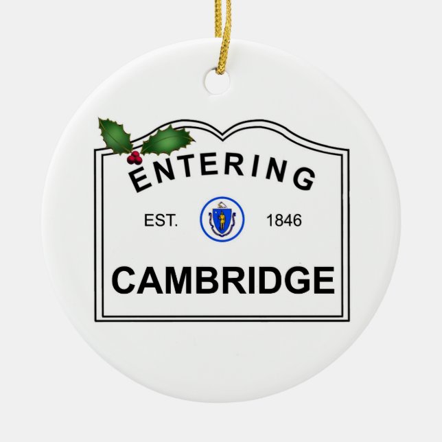 Adorno De Cerámica MAMÁES de Cambridge (Frente)