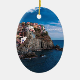 Adorno De Cerámica Manarola, terre del cinque. Italia