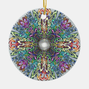 Adorno De Cerámica Mandala