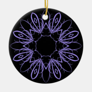 Adorno De Cerámica Mandala de lujo del bígaro