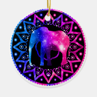 Adorno De Cerámica Mandala del elefante