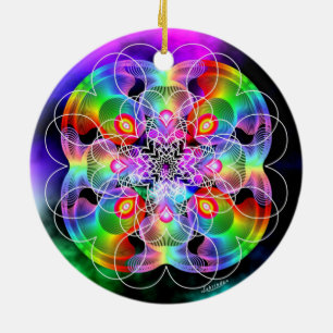 Adorno De Cerámica Manera del corazón/6ª Chakra