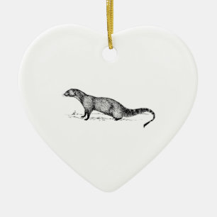 Adorno De Cerámica Mangosta