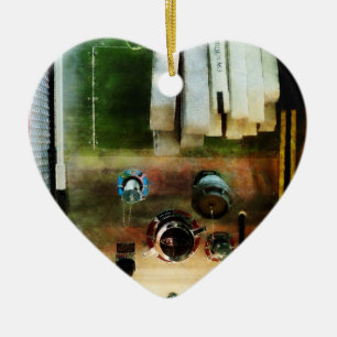 Adorno De Cerámica Manguera Blanca Y Lágrimas