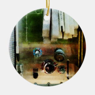 Adorno De Cerámica Mangueras y Boquillas Blancas