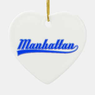 Adorno De Cerámica Manhattan con Swash