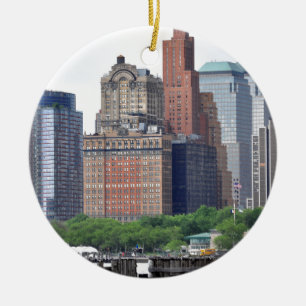 Adorno De Cerámica Manhattan Distrito-Más baja financiera
