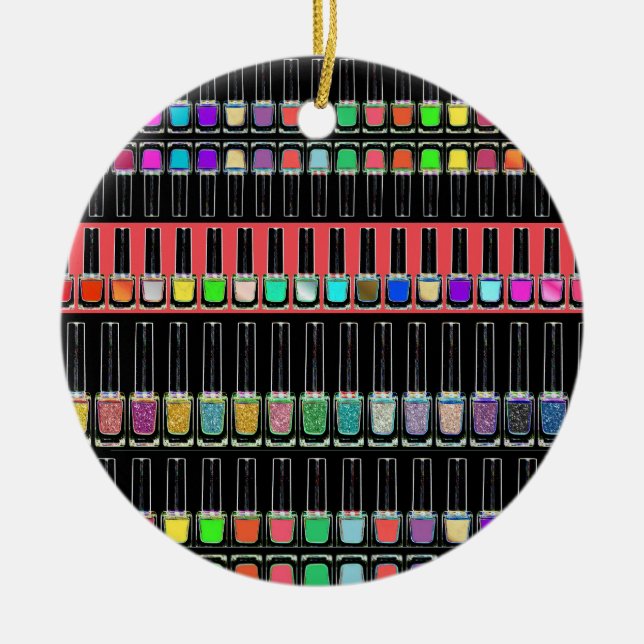 Adorno De Cerámica Manicure Nail Art (Frente)