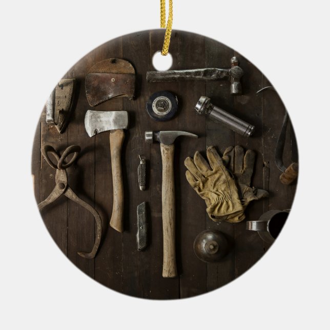 Adorno De Cerámica Manitas temáticas, de madera de la renovación de (Frente)