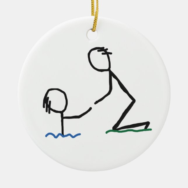 Adorno De Cerámica Mano auxiliar (Frente)