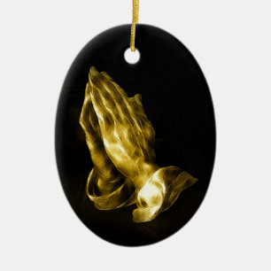 Adorno De Cerámica Manos de rogación