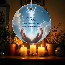 Adorno De Cerámica Manos que liberan el alma, te has ido simpatía