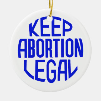Adorno De Cerámica Mantener legal el aborto
