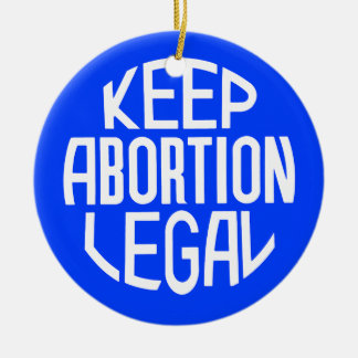 Adorno De Cerámica Mantener legal el aborto