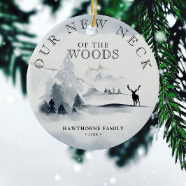 Adorno De Cerámica Mantente nuevo cuello de los bosques primera foto