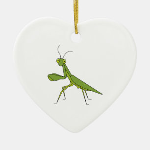 Adorno De Cerámica Mantis religiosa