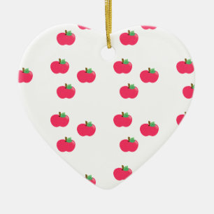 Adorno De Cerámica manzana manzanas fruta comida vid personalizar