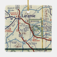 Mapa de cosecha de Laramie WY
