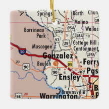 Mapa de Gonzalez Florida