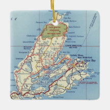Mapa de la isla 50 de Cabo Bretón