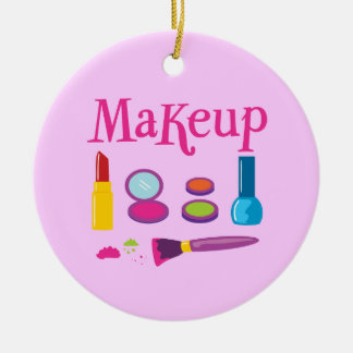 Adorno De Cerámica Maquillaje colorido