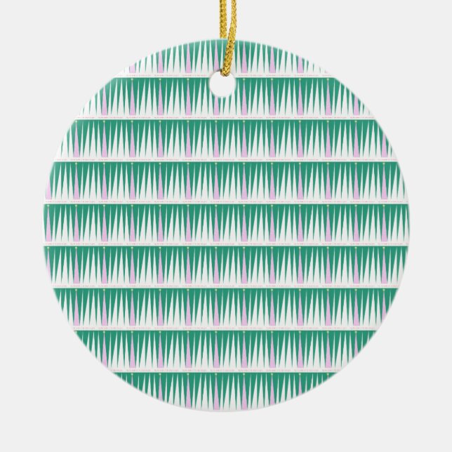 Adorno De Cerámica Maravilla del árbol de Navidad de temporada (Frente)