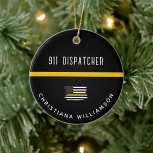 Adorno De Cerámica Marcador de línea de oro delgada personalizada 911