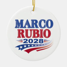 Adorno De Cerámica Marco Rubio 2028 (3er)