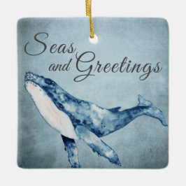Adorno De Cerámica Mares y saludos personalizados Navidades de ballen