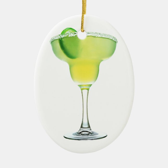 Adorno De Cerámica Margarita Ornament (Frente)