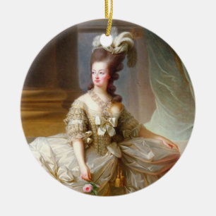 Adorno De Cerámica Marie Antoinette