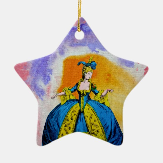 Adorno De Cerámica Marie Antoinette por Michael Moffa (Frente)