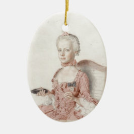 Adorno De Cerámica Marie Antonia von Österreich-Jean-Étienne Liotard