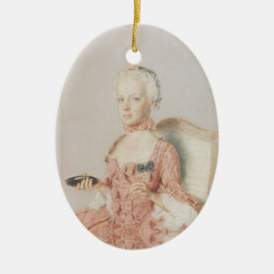 Adorno De Cerámica Marie Antonia von Österreich-Jean-Étienne Liotard