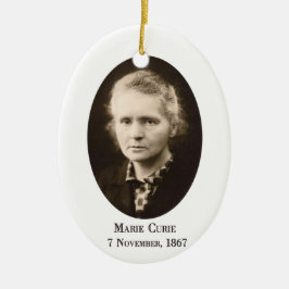 Adorno De Cerámica Marie Curie