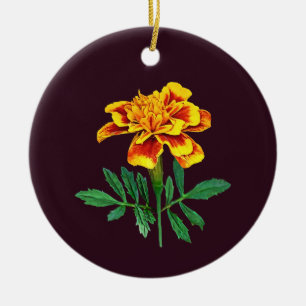 Adorno De Cerámica Marigold francés