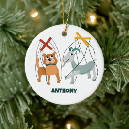 Adorno De Cerámica Marionetas de marionetas de marioneta personalizad