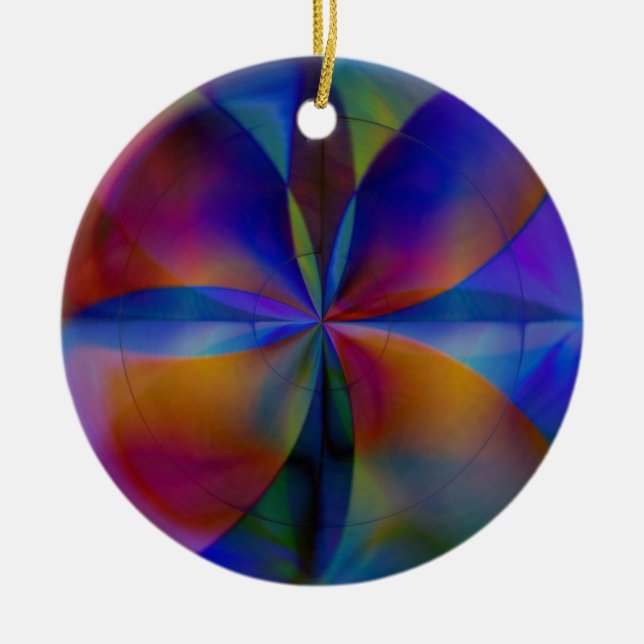 Adorno De Cerámica Mariposa (Frente)