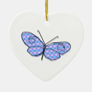 Adorno De Cerámica Mariposa cósmica