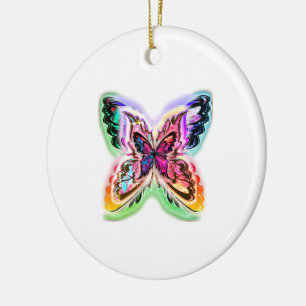 Adorno De Cerámica Mariposa eléctrica
