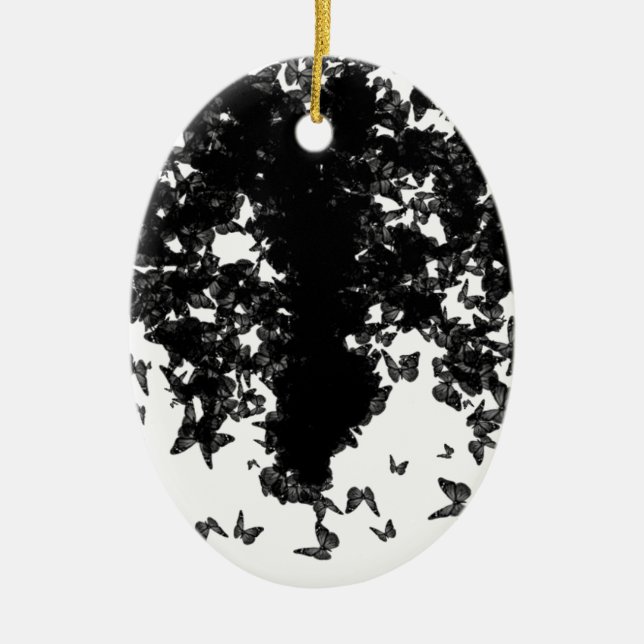 Adorno De Cerámica mariposa yaie (Frente)